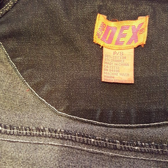 2/$20 Dex Stretch Denim Jacket, Dark Wash - Picture 11 of 14